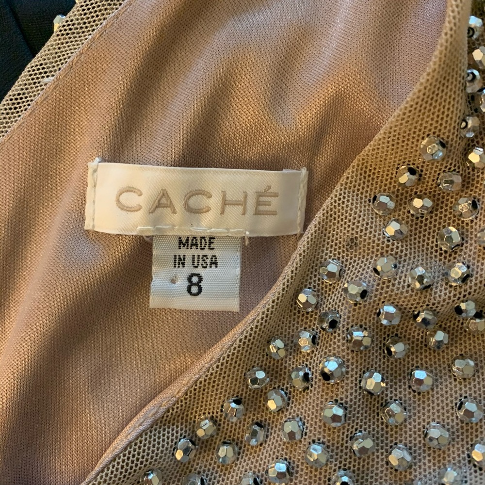 Cache Sequin Dress Size 8 - image 3
